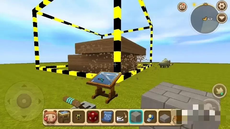 迷你对世界蓝图图纸怎么启动