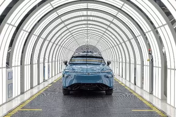 车身外观灯光检测通道