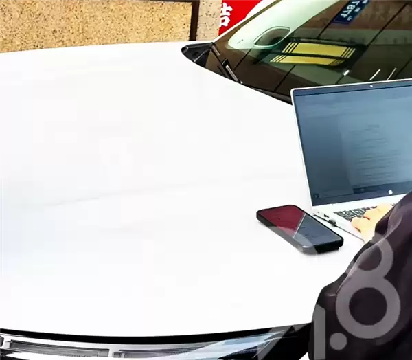 问题车展现名场面:车企人员趴引擎盖上狂敲键盘 秒出退车协议