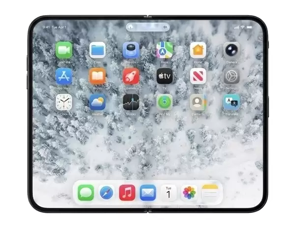 苹果首款折叠屏！iPhone Fold将首次支持分屏功能：iOS 27上线