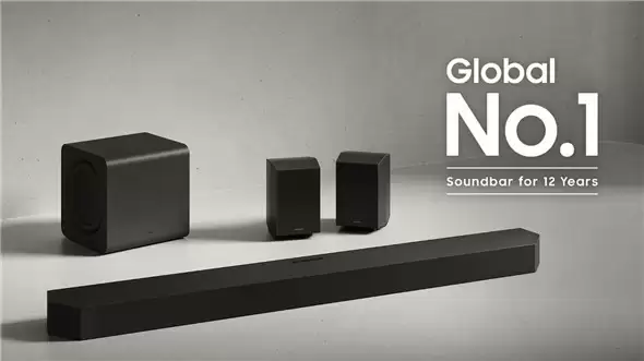   三星电子连续12年蝉联全球条形音响销量前列