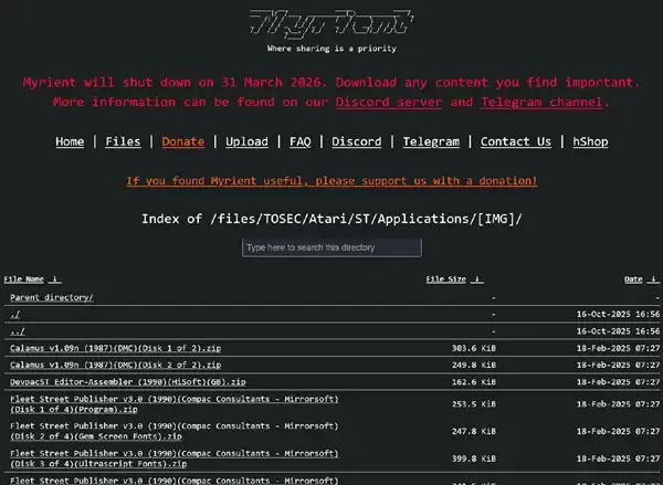 385TB！全球最大经典游戏库无奈关闭 粉丝全存下来了