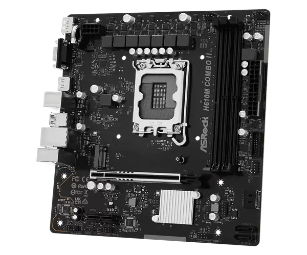 华擎发布混血版H610小主板:一条DDR4、两条DDR5