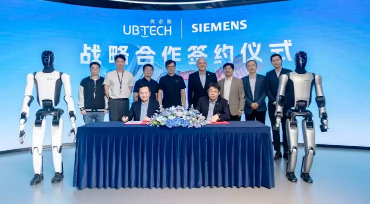 优必选与西门子重磅合作!万台人形机器人量产加速落地