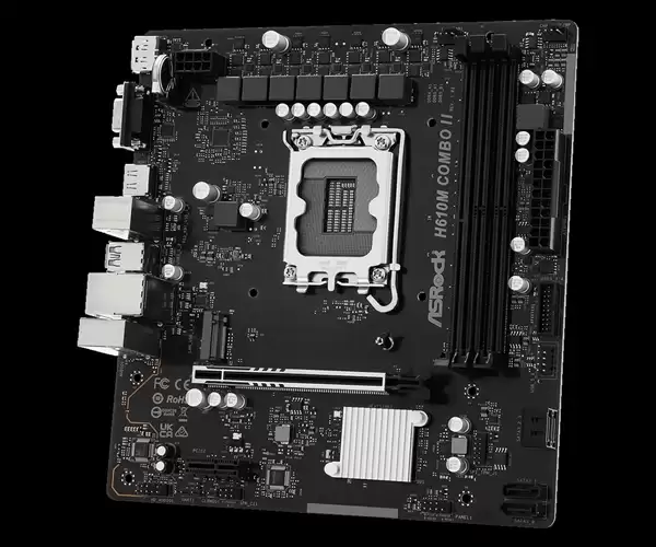 华擎再出妖板H610M COMBO II：单槽DDR4+双槽DDR5、定位入门级