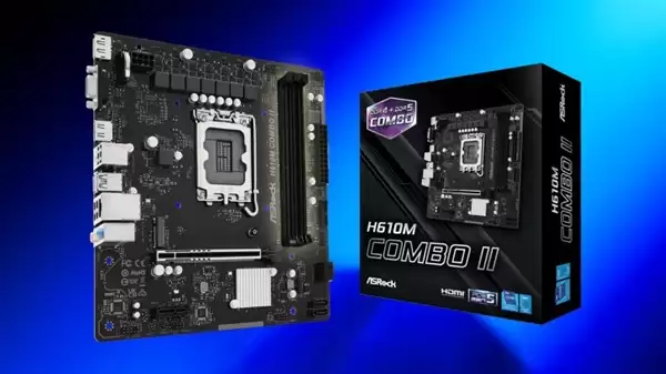 华擎再出妖板H610M COMBO II：单槽DDR4+双槽DDR5、定位入门级