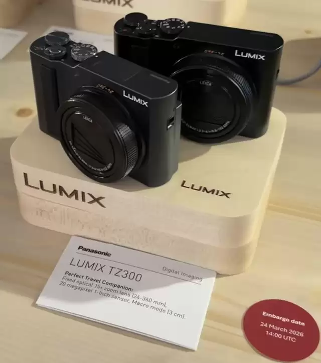 松下Lumix TZ300卡片机曝光,有望3月24日发布