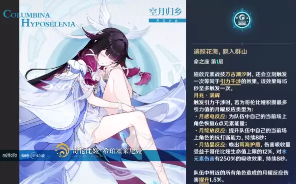 原神高性价比1命角色介绍