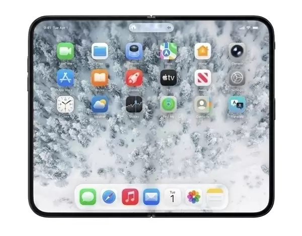 苹果首款折叠屏!iPhone Fold预计9月发布:12月才能出货