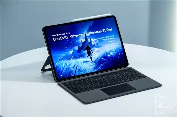 vivo Pad6 Pro官宣3月30日发布！行业首发4K原彩屏 支持PC级WPS、专业版剪映