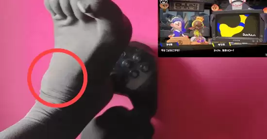 女主播常年用脚玩游戏 竟练出特殊肌肉