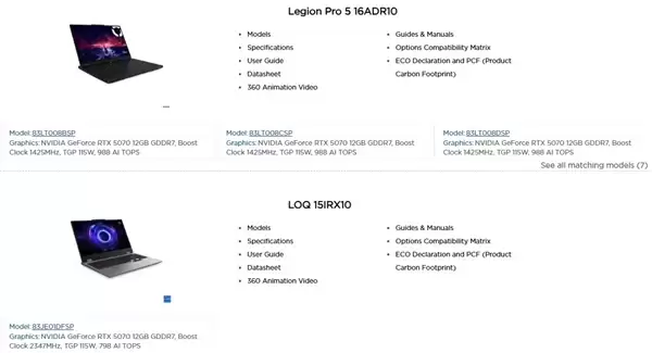 游戏本性能再加强！12GB显存RTX 5070移动版再现：4月底见