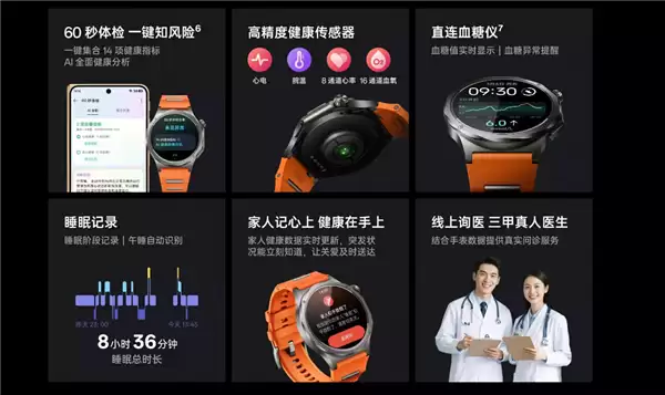 全智能安卓表皇！OPPO Watch X3发布：无感高血压风险评估 2599元起