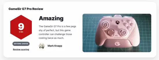 国产手柄获IGN 9分超高评价!直言近乎“完美”