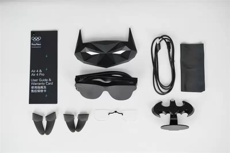 颜值拉满+配置能打 雷鸟Air 4 Pro蝙蝠侠限定版深度评测:76g的口袋巨幕 DC粉丝必冲