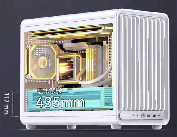 乔思伯D33系列M-ATX机箱首发459元起 钢化玻璃侧板设计