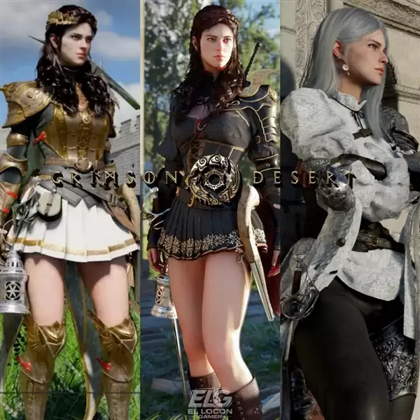 《红色沙漠》性感女性角色、NPC合集 各个美如画！