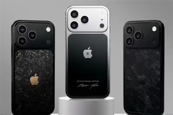 乔布斯的毛衣嵌入iPhone 17 Pro！Caviar发布苹果50周年定制机：全球仅9台