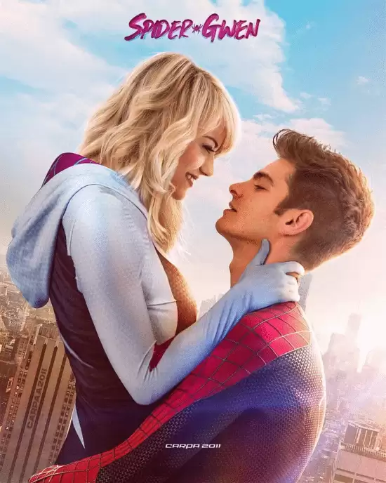 加菲说想看到艾玛斯通演格温蛛：她超棒的 一定可以