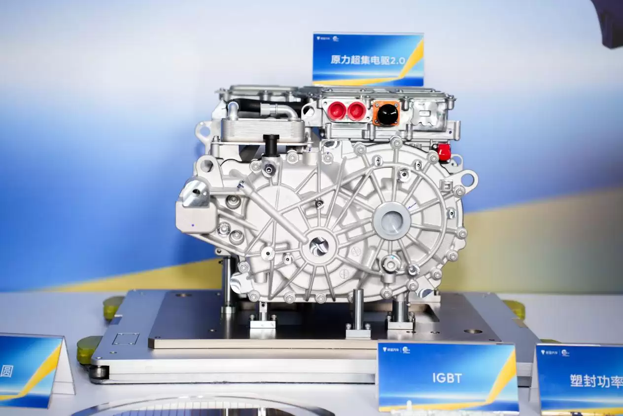 深蓝汽车第100万台电驱下线,新一代产品效率达94.13%