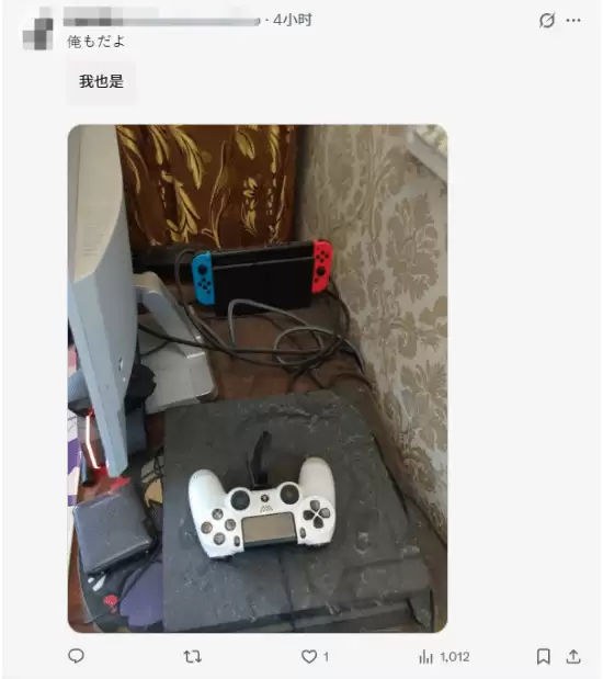 Switch吃灰四年照片引热议！日本网友晒长毛同款