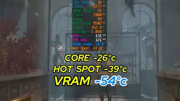 RTX 3080装上360mm服务器水冷:显存温度骤降54℃!性能提升9%