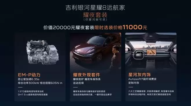 支持城市NOA 银河星耀8远航家系列限时12.58万起