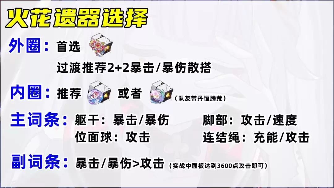 《崩坏:星穹铁道》V4.0火花培养攻略