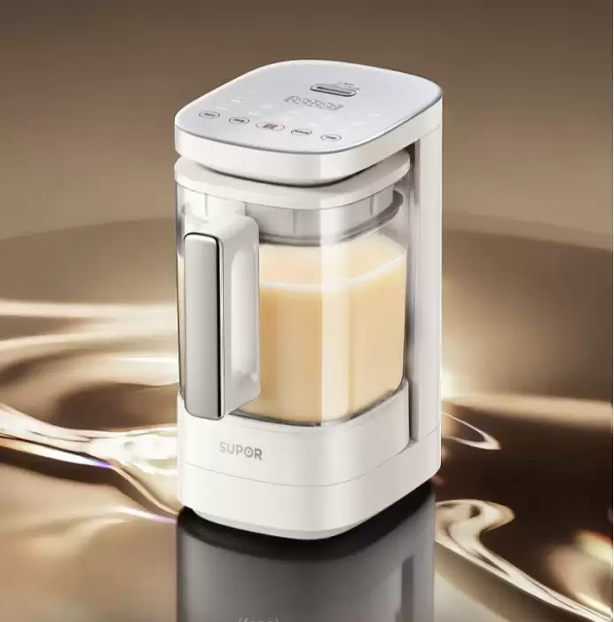 新型匚形结构设计：苏泊尔小方糖无刷电机破壁机上市，相同容量体积缩小 63.5%