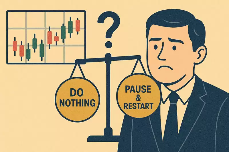 网格交易破网怎么办？什么都不做vs. 网格暂停重启，哪种更赚？