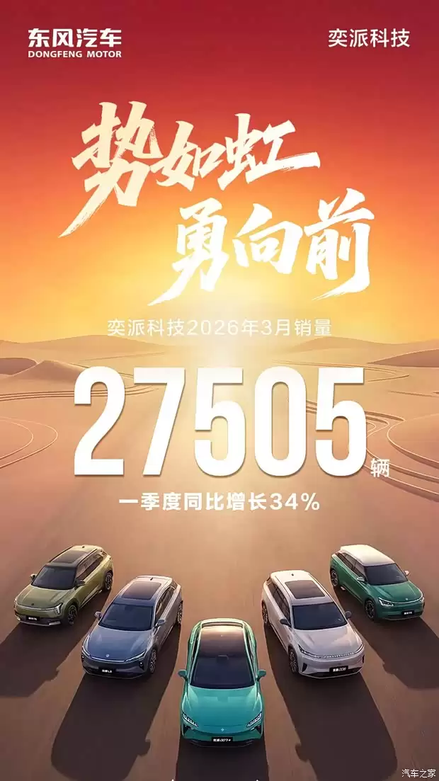 奕派007闪现版上市：610km续航、5.7秒破百，3月销量破2.7万辆