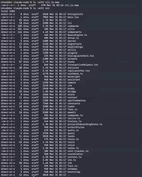 足足51万行！明星AI编程工具Claude Code源码意外泄露
