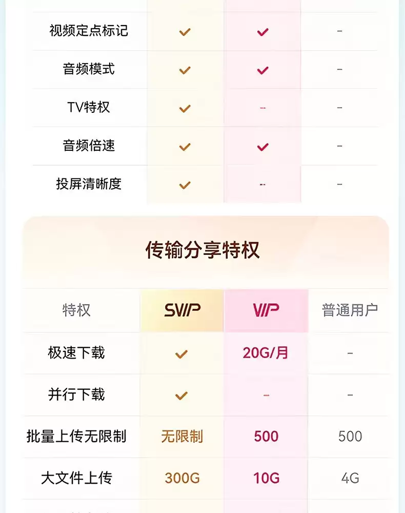 三月正是奋斗的季节：百度网盘 SVIP 会员 14.5 元 / 月年内探底