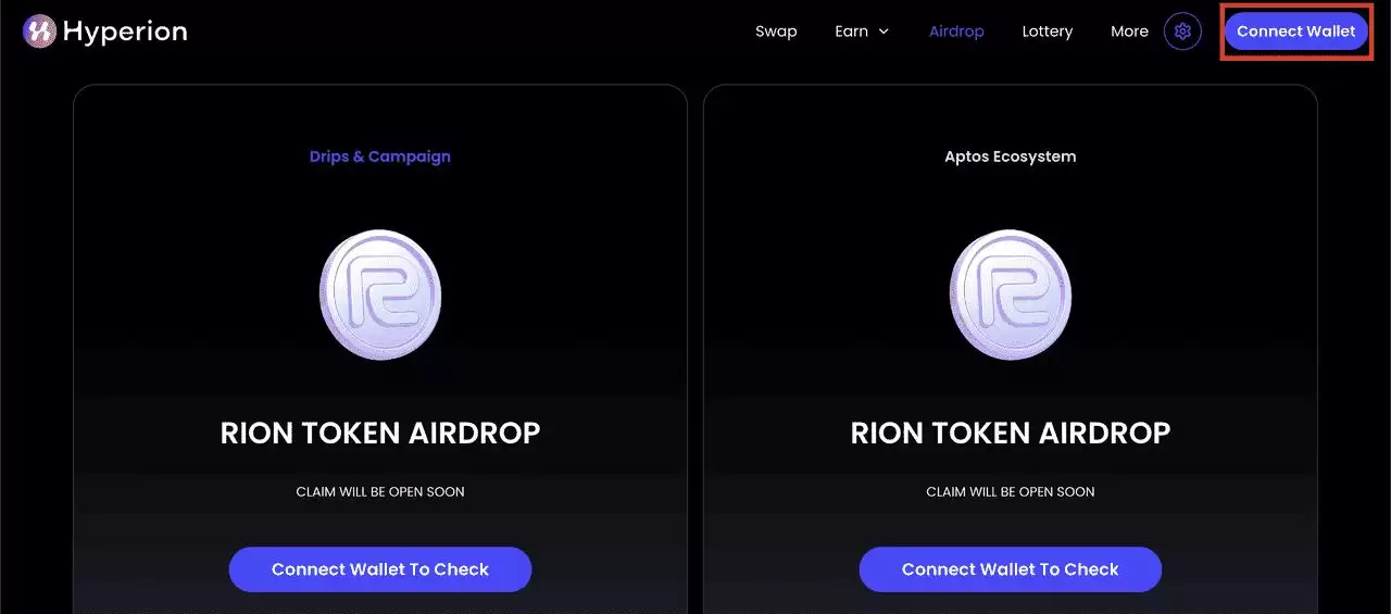 什么是Hyperion 去中心化交易所(DEX)?RION代币经济学、空投介绍