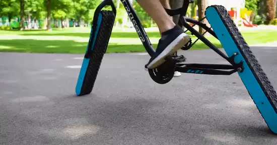 博主发明无轮自行车遭吐槽:这是外国版本的手工耿