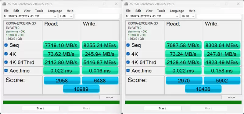 用PCIe 4.0的价格就能买到PCIe 5.0 SSD！铠侠EXCERIA G3 SSD评测：性能优秀温控一流 PCIe 5.0 SSD普及有望