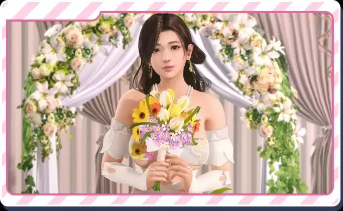 《维纳斯璀璨假期：死或生Xtreme》小百合生日活动开启 性感礼服露出东西半球