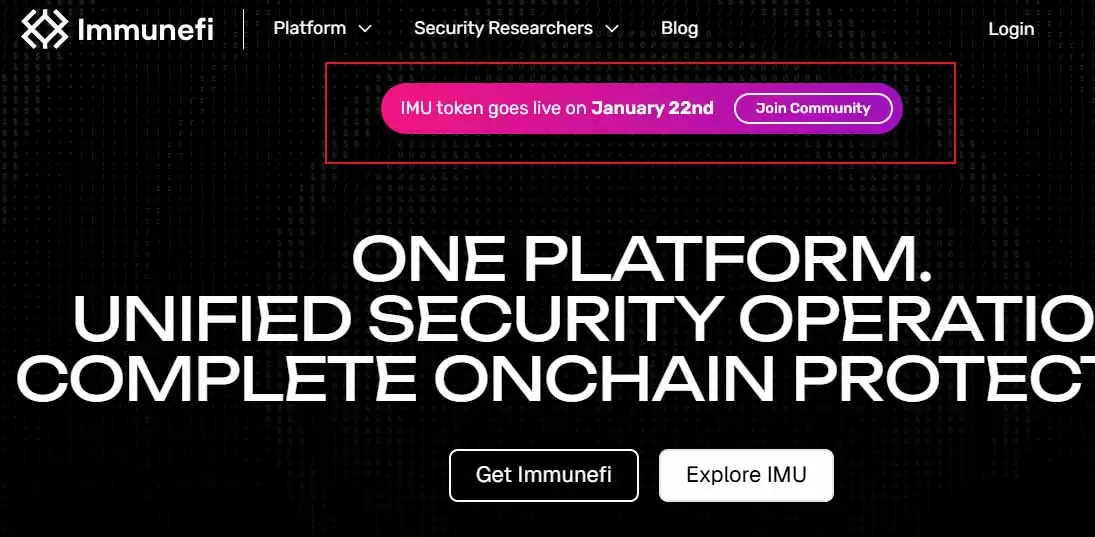 什么是Immunefi？IMU币如何分配及运作？2026年值得持有吗？