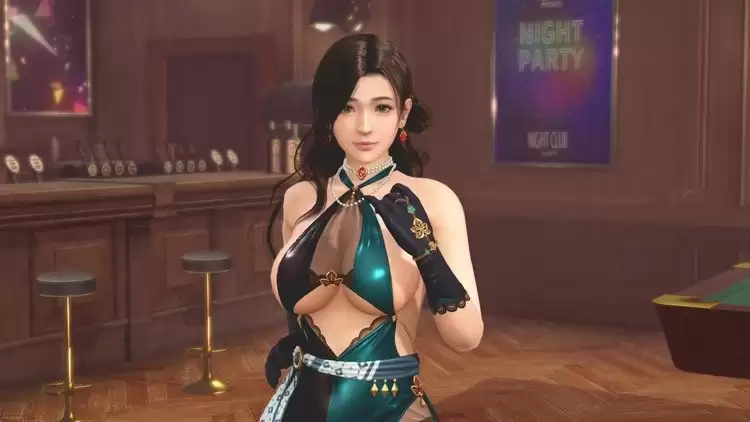 《维纳斯璀璨假期：死或生Xtreme》小百合生日活动开启 性感礼服露出东西半球