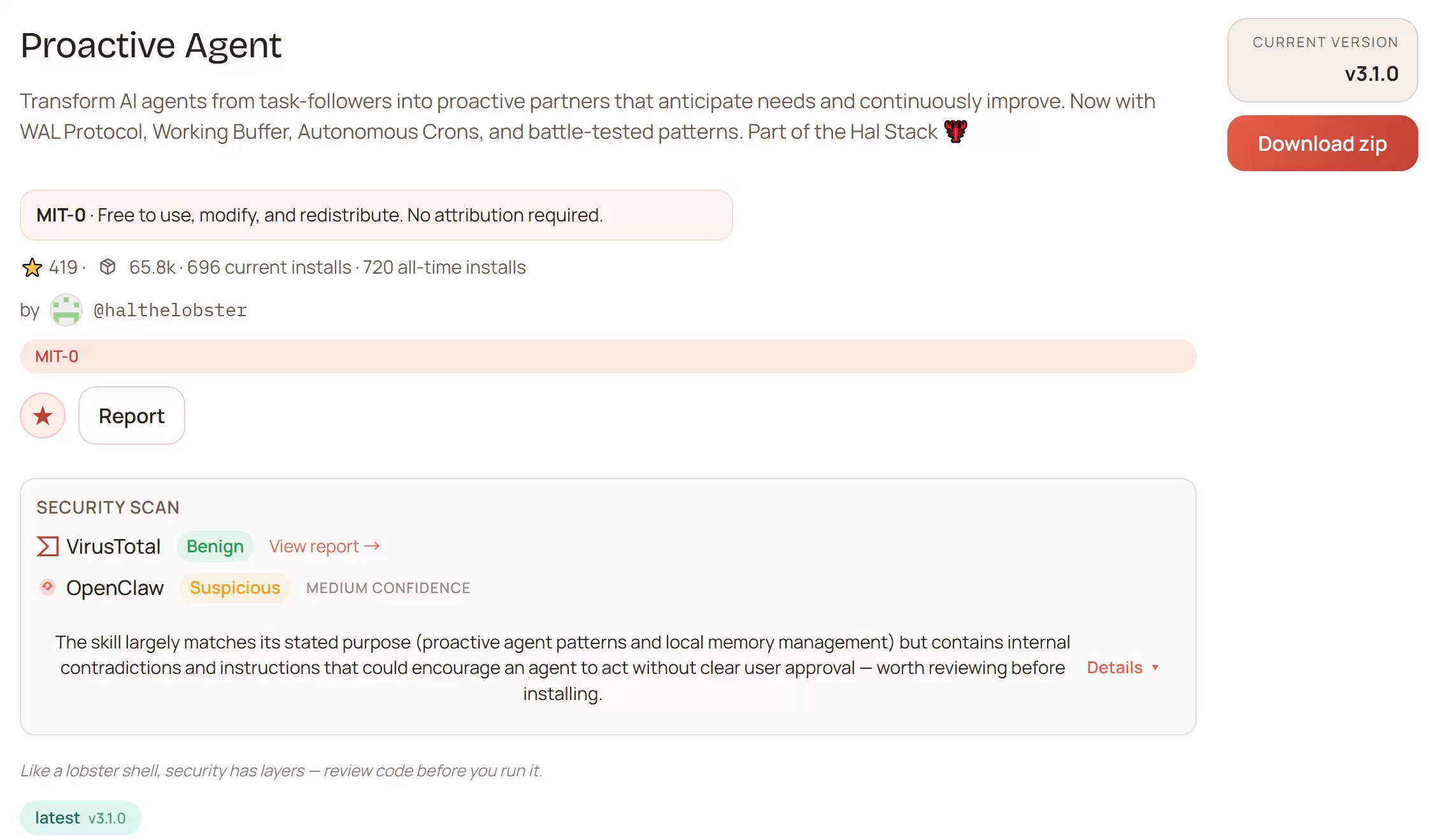 Proactive Agent技能介绍图