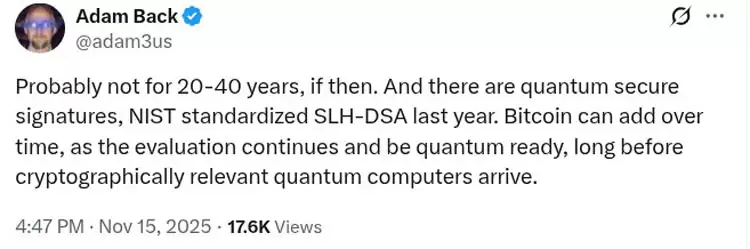 比特币后量子加密升级路线