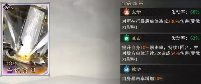 《三国:天下归心》香香连击队成员推荐