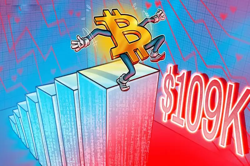 比特币BTC大跌至四周低点 Glassnode预警市场周期顶部信号