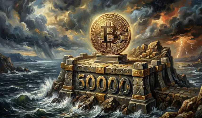 比特币技术分析图表:幂次法则支撑线与关键指标