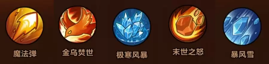进阶火系技能搭配图示