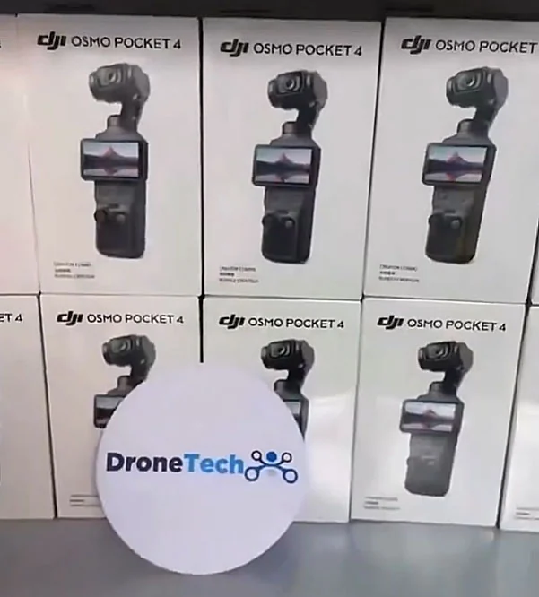 大疆 Osmo Pocket 4 全能套装包装曝光：1 英寸传感器、107GB 内置存储