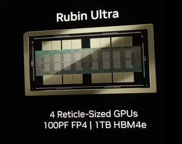 NVIDIA下代Rubin Ultra大调整!规格直接腰斩:放弃四芯封装转向双芯