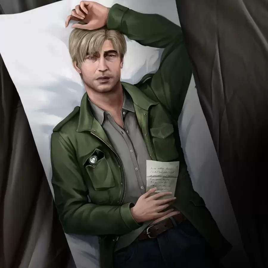 你来真的! 科乐美推出《寂静岭2》男主詹姆斯·桑德兰妖娆抱枕