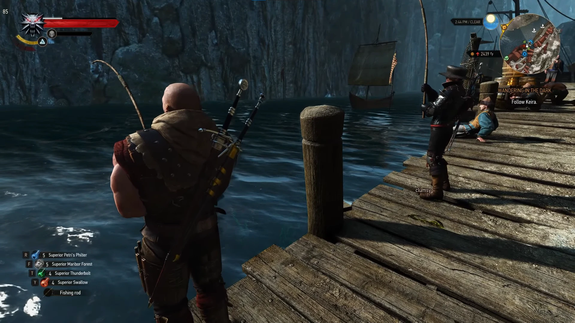 《巫师3》多人在线MOD发布2.0版本 可和其他玩家交易