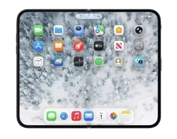 苹果首款折叠屏手机！iPhone Fold已在试产：9月发布